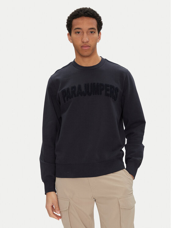 Parajumpers Суитшърт Josiah 25SMPMFLCQ01 Тъмносин Regular Fit за Мъже цена