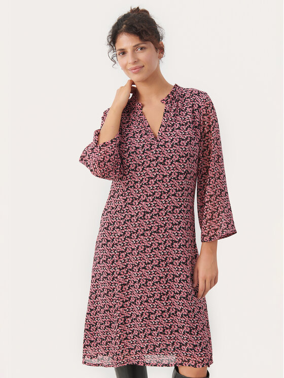 Part Two Ежедневна рокля Devira 30308131 Розов Regular Fit за Жени цена