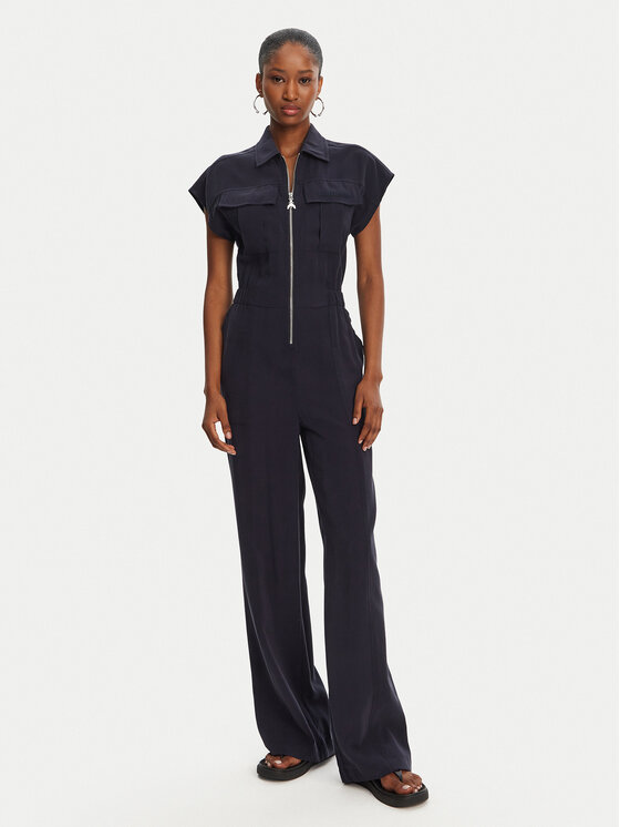 Patrizia Pepe Гащеризон 2T0072 A573 C789 Тъмносин Regular Fit за Жени цена