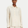 Patrizia Pepe Риза 2C1602 A052 B823 Екрю Regular Fit за Жени цена