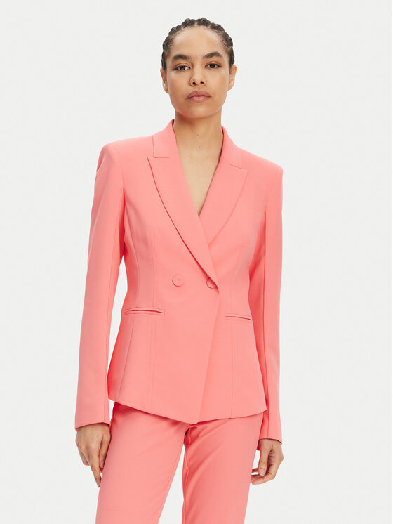 Patrizia Pepe Сако 2S1528 A411 R854 Коралов Regular Fit за Жени цена