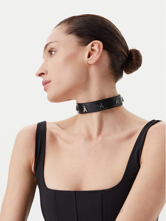 Patrizia Pepe Чокър 8J0098 Черен за Жени цена