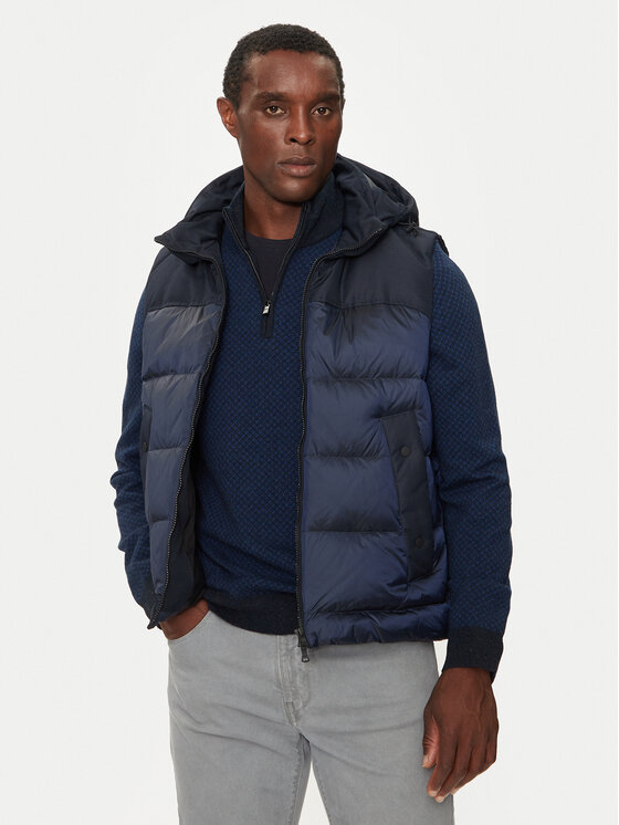 Paul&Shark Жилетка за костюм 14312671 Тъмносин Regular Fit за Мъже цена