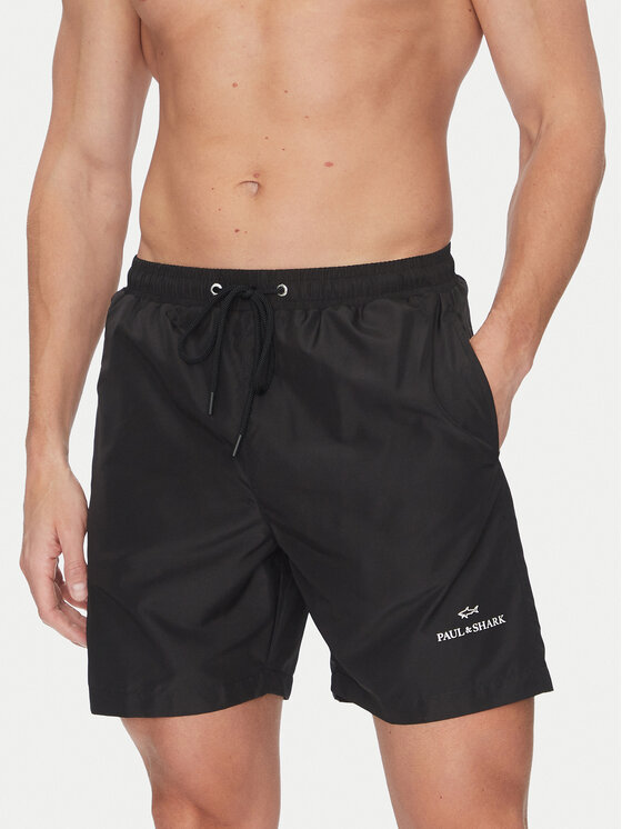 Paul&Shark Плувни шорти 25415000 Черен Regular Fit за Мъже цена