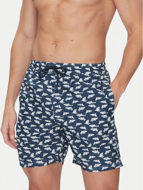 Paul&Shark Плувни шорти 25415026 Тъмносин Regular Fit за Мъже цена