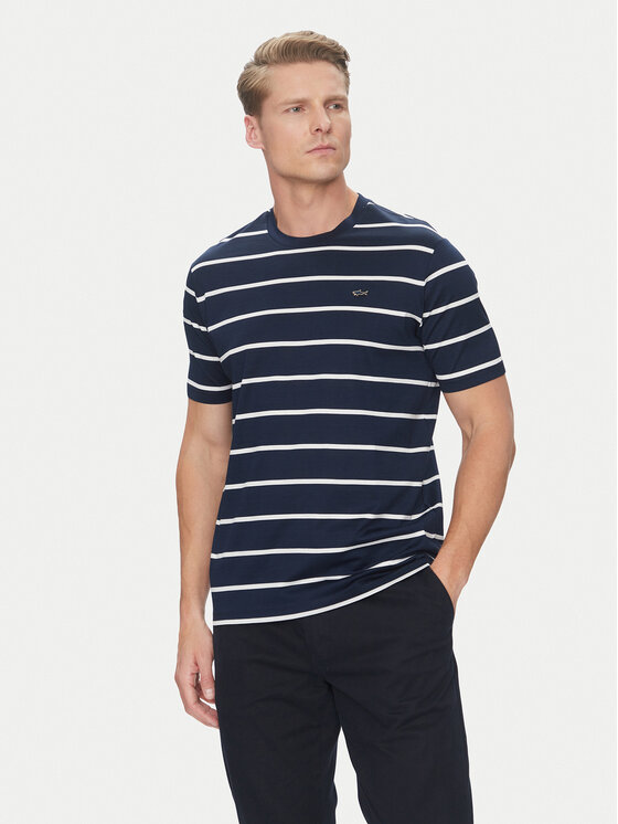Paul&Shark Тишърт 25411018 Тъмносин Regular Fit за Мъже цена