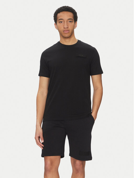 Paul&Shark Тишърт 25411043 Черен Regular Fit за Мъже цена