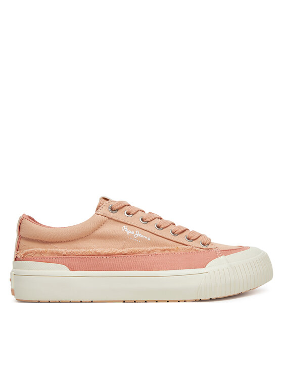 Pepe Jeans Гуменки Ben Fresh W PLS31589 Оранжев за Жени цена