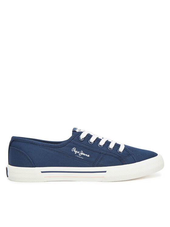 Pepe Jeans Гуменки Brady Basic W PLS31287 Син за Жени цена