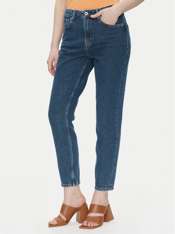 Pepe Jeans Дънки PL204591 Син Tapered Fit за Жени цена