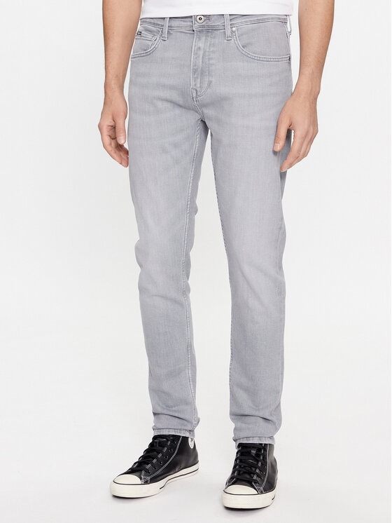 Pepe Jeans Дънки PM207387 Сив Skinny Fit за Мъже цена