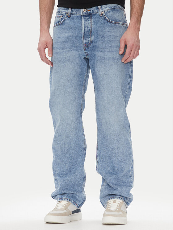 Pepe Jeans Дънки Penn PM207704 Син Loose Fit за Мъже цена