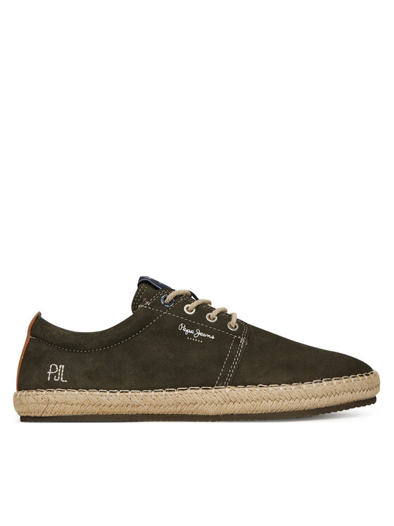 Pepe Jeans Еспадрили Tourist West PMS10336 Каки за Мъже цена