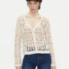 Pepe Jeans Кардиган Olympia PL702273 Бежов Regular Fit за Жени цена