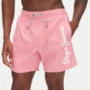 Pepe Jeans Плувни шорти Logo PMB10419 Розов Regular Fit цвят на ниска цена