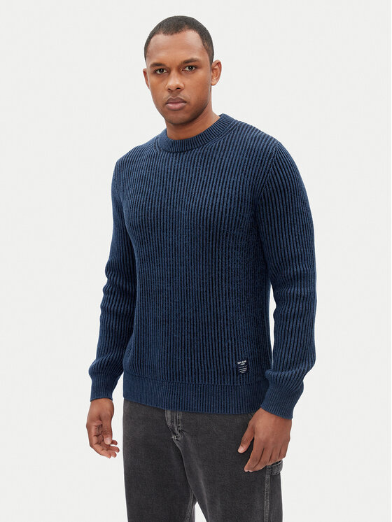 Pepe Jeans Пуловер Lawson PM702496 Син Regular Fit за Мъже цена