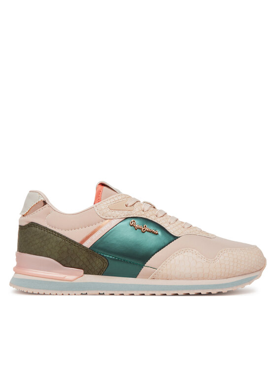 Pepe Jeans Сникърси London Mix PLS40044 Розов за Жени цена