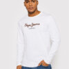 Pepe Jeans Тениска с дълъг ръкав Eggo PM508209 Бял Regular Fit за Мъже цена
