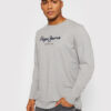 Pepe Jeans Тениска с дълъг ръкав Eggo PM508209 Сив Regular Fit за Мъже цена
