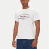 Pepe Jeans Тишърт Daxton PM509786 Бял Regular Fit за Мъже цена