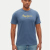 Pepe Jeans Тишърт Eggo N PM508208 Син Regular Fit за Мъже цена