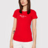Pepe Jeans Тишърт New Virginia PL505202 Червен Slim Fit за Жени цена
