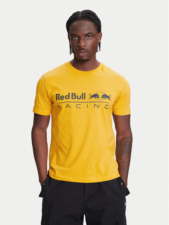 Pepe Jeans Тишърт Red Bull Racing Logo RM500016 Жълт Regular Fit за Мъже цена