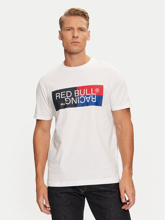Pepe Jeans Тишърт Red Bull Racing RM500001 Бял Regular Fit за Мъже цена