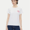 Pepe Jeans Тишърт Rosey PL506070 Бял Regular Fit за Жени цена
