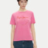 Pepe Jeans Тишърт Rumer PL506072 Розов Regular Fit за Жени цена