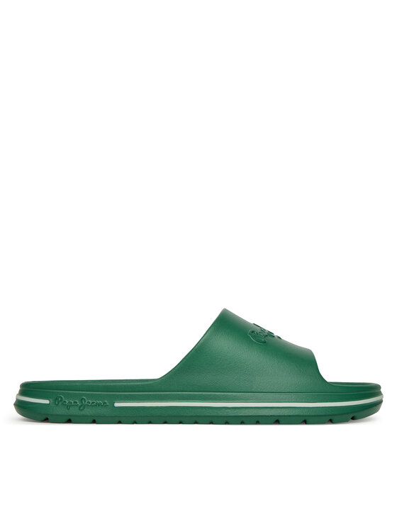 Pepe Jeans Чехли Beach Slide M PMS70159 Зелен за Мъже цена