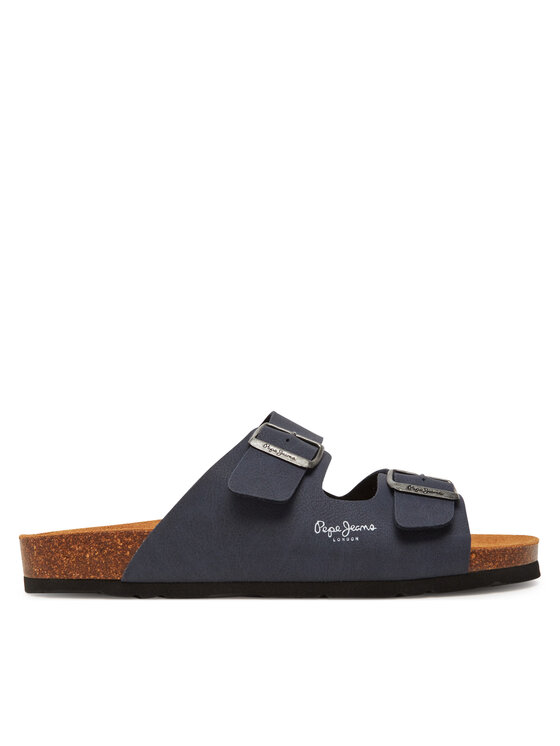 Pepe Jeans Чехли PMS90110 Тъмносин за Мъже цена