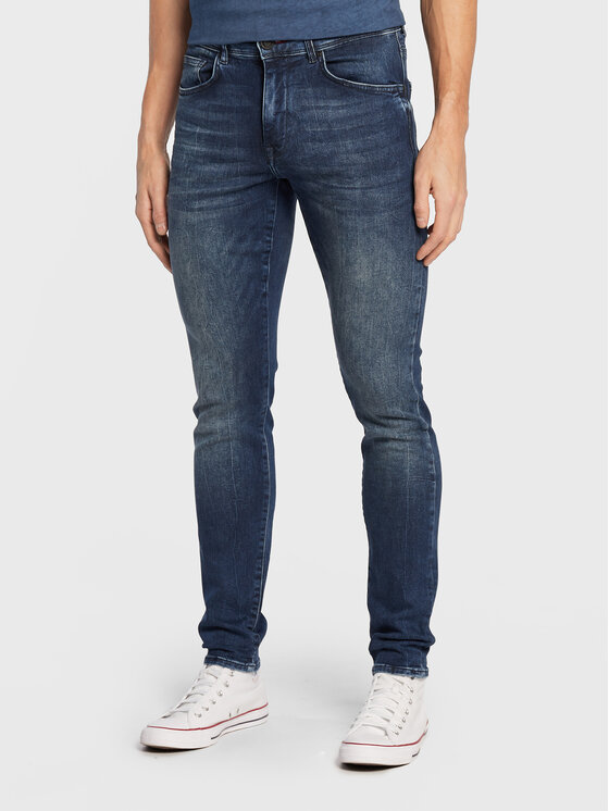 Petrol Industries Дънки Jackson 0006 Тъмносин Slim Fit за Мъже цена