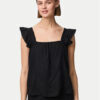 Pieces Блуза Pia 17154740 Черен Regular Fit за Жени цена