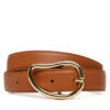 Pieces Дамски колан Pcsigne Jeans Belt 17156585 Кафяв за Жени цена