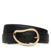 Pieces Дамски колан Pcsigne Jeans Belt 17156585 Черен за Жени цена