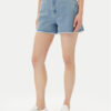 Pieces Дънкови шорти Tamra 17157412 Син Regular Fit за Жени цена