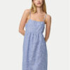 Pieces Лятна рокля Apia 17155309 Син Regular Fit за Жени цена