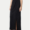 Pieces Макси пола Anora 17148786 Черен Regular Fit за Жени цена