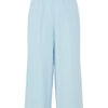 Pieces Панталони тип кюлоти Pia 17154737 Светлосиньо Wide Leg за Жени цена