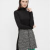 Pieces Поло 17108494 Черен Slim Fit за Жени цена