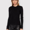 Pieces Пуловер Crista 17115047 Черен Slim Fit за Жени цена
