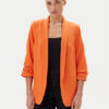 Pieces Сако Bosella 17090996 Оранжев Regular Fit за Жени цена