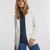 Pieces Сако Bossy 17114792 Бял Oversize за Жени цена
