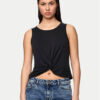 Pieces топ Anora 17149200 Черен Regular Fit за Жени цена