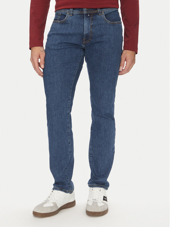 Pierre Cardin Дънки C7 34510.8054 Син Tapered Fit за Мъже цена