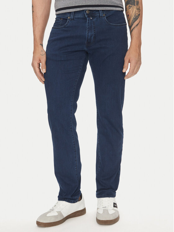 Pierre Cardin Дънки C7 34510.8147 Тъмносин Tapered Fit за Мъже цена