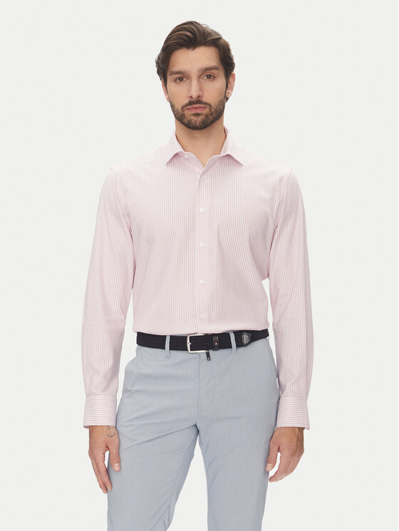 Pierre Cardin Риза C6 11004.0406 Розов Modern Fit за Мъже цена
