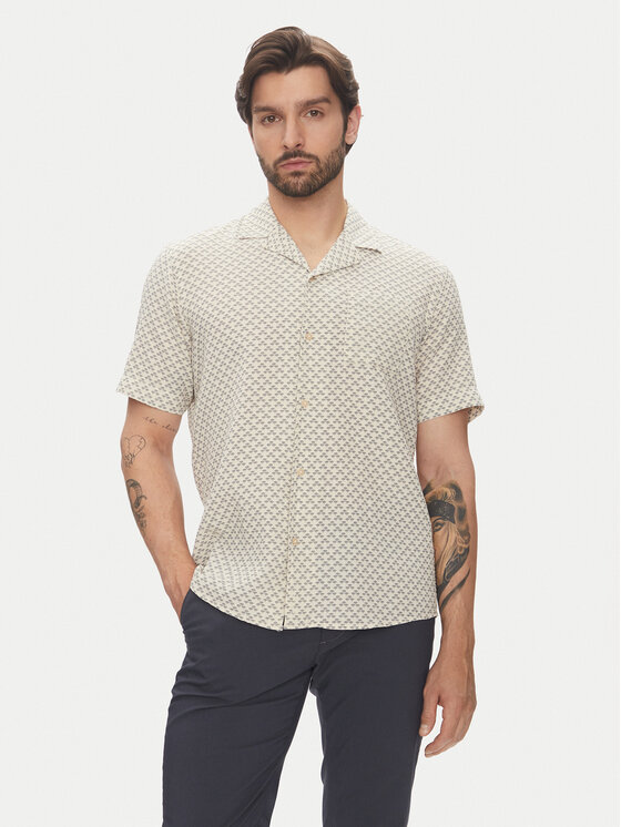 Pierre Cardin Риза C6 45610.0458 Бежов Regular Fit за Мъже цена