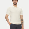 Pierre Cardin Тениска с яка и копчета C5 51314.5094 Сив Slim Fit за Мъже цена